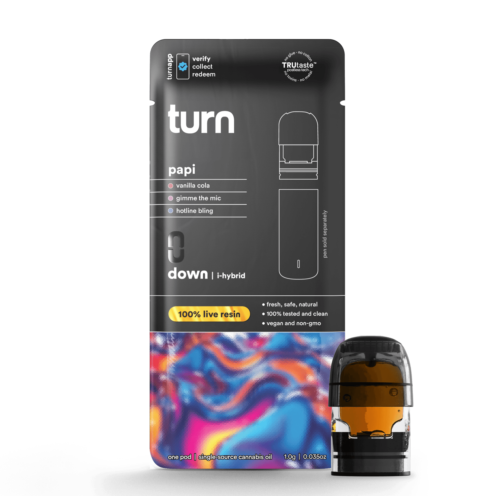 Turn Papi Live Resin Pod