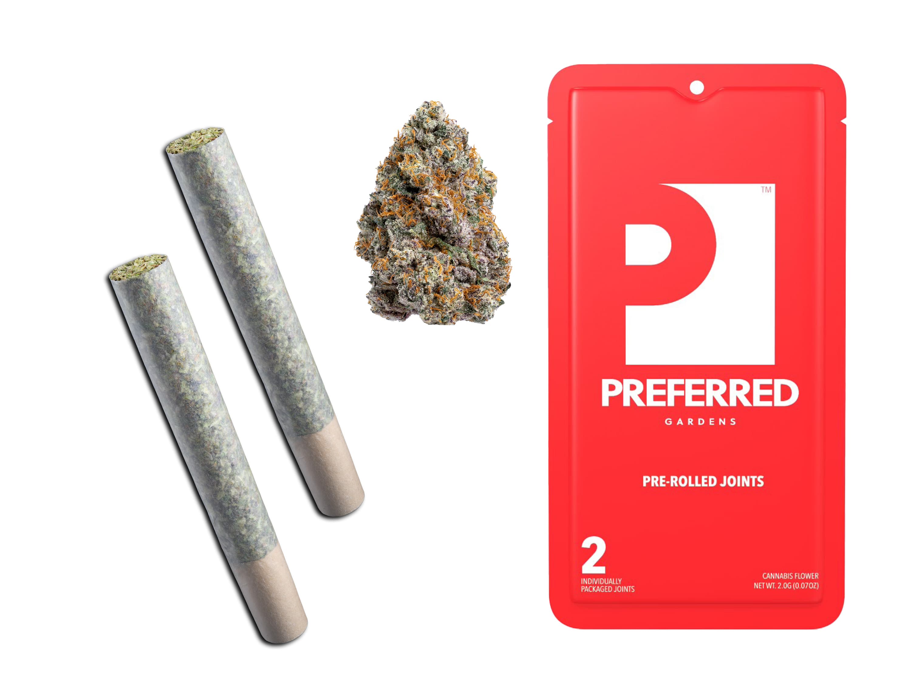 PREFERRED Candy Paint Preroll 2 Pack