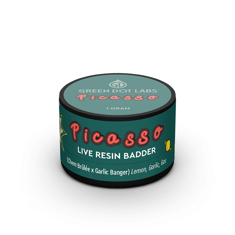 Green Dot Labs Picasso Live Resin Badder