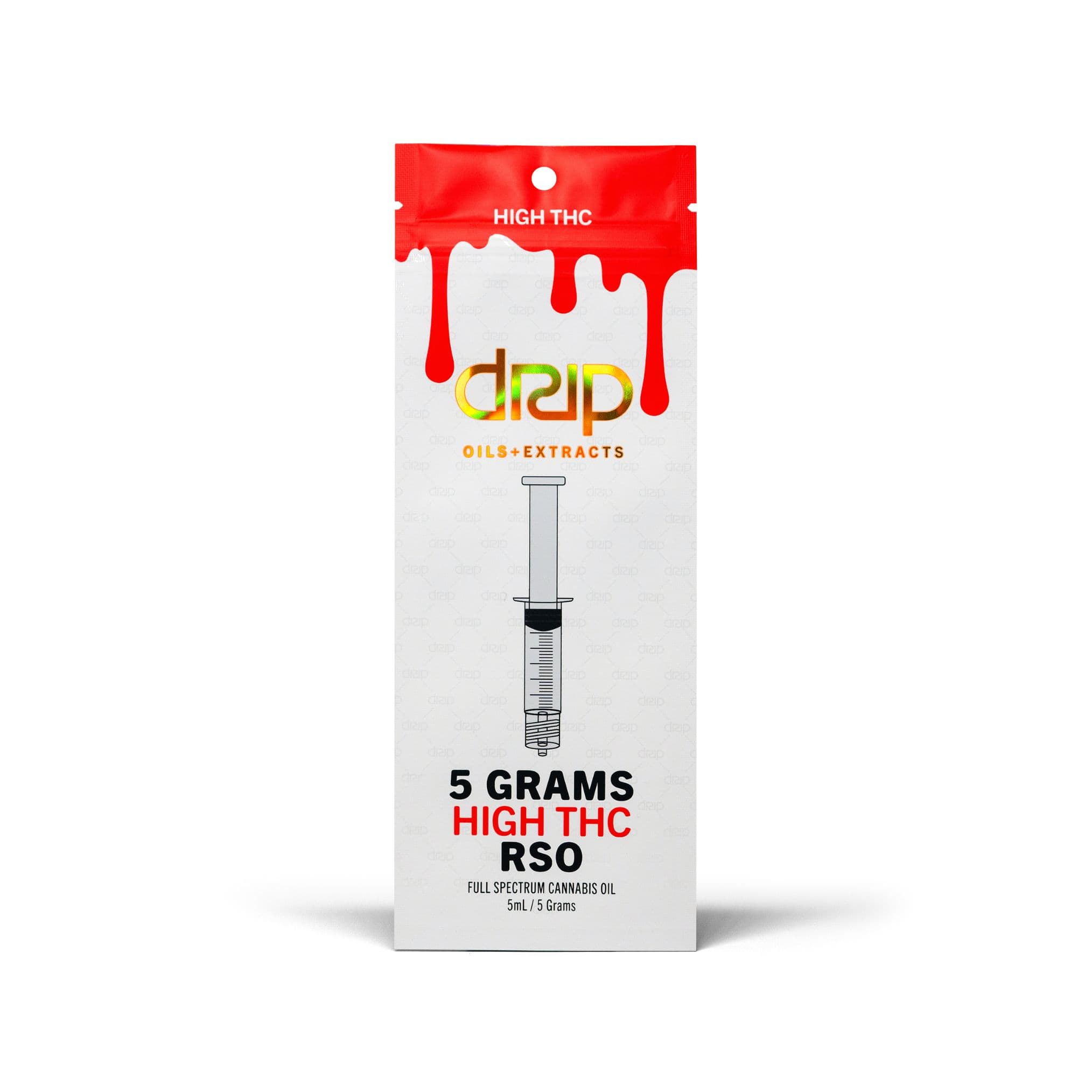 Drip High THC RSO Syringe