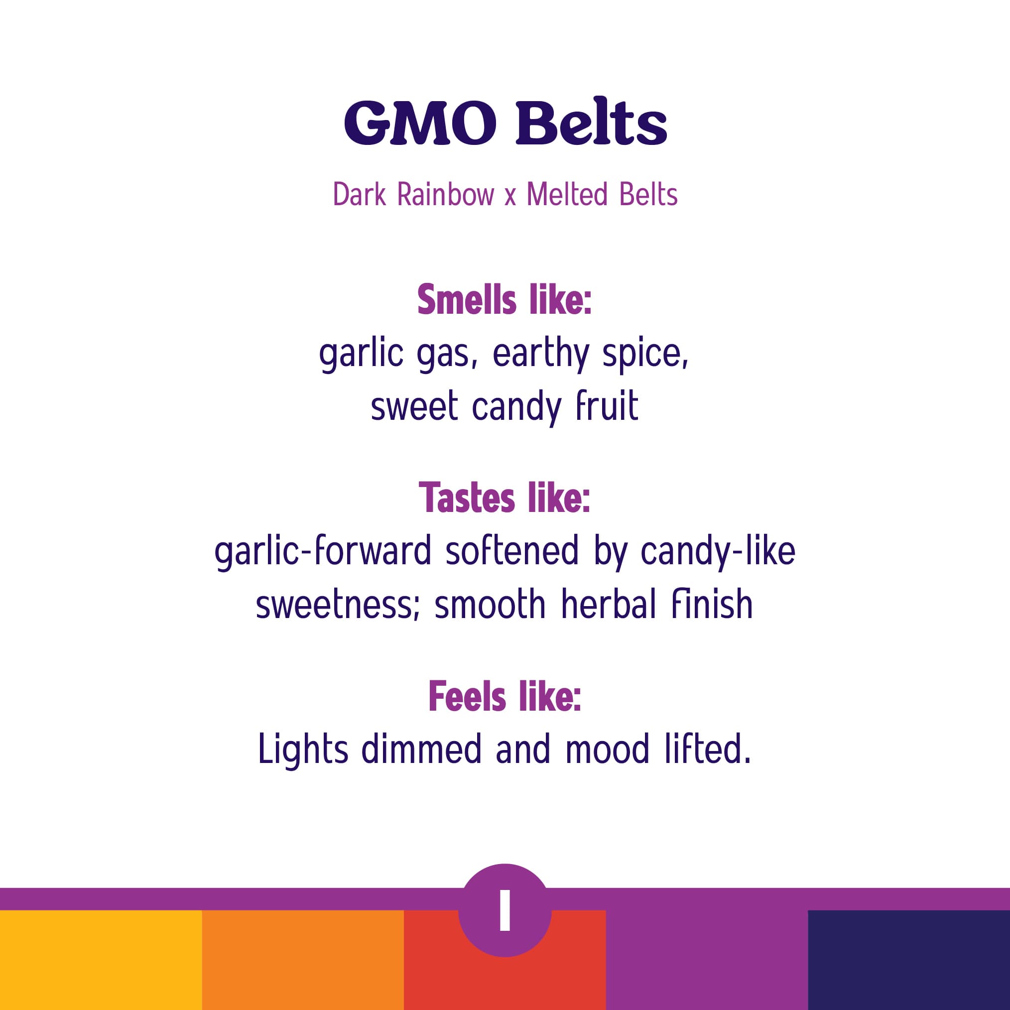 Roll One GMO Belts Pre-Roll
