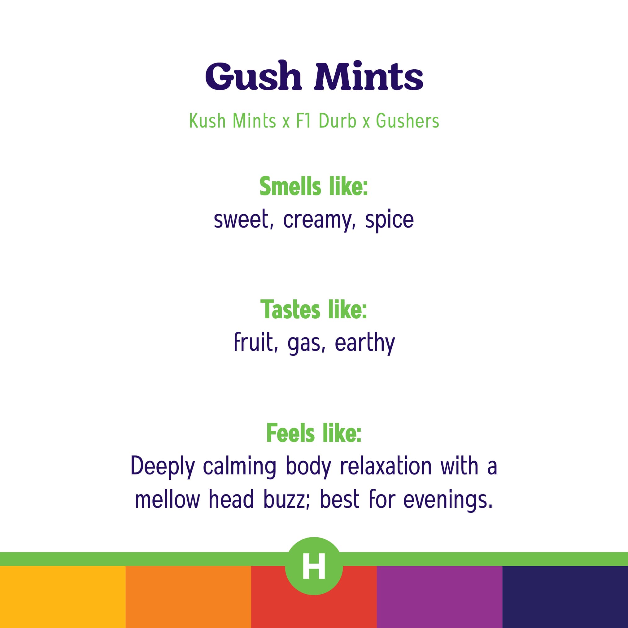 Roll One Gush Mints Sugar