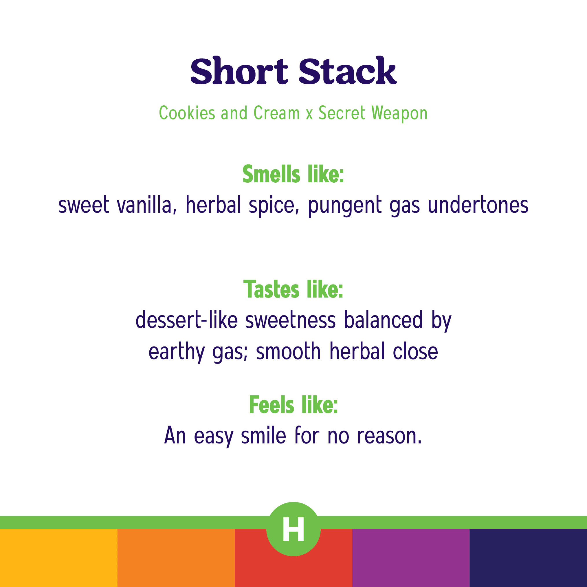 Roll One Short Stack Ground