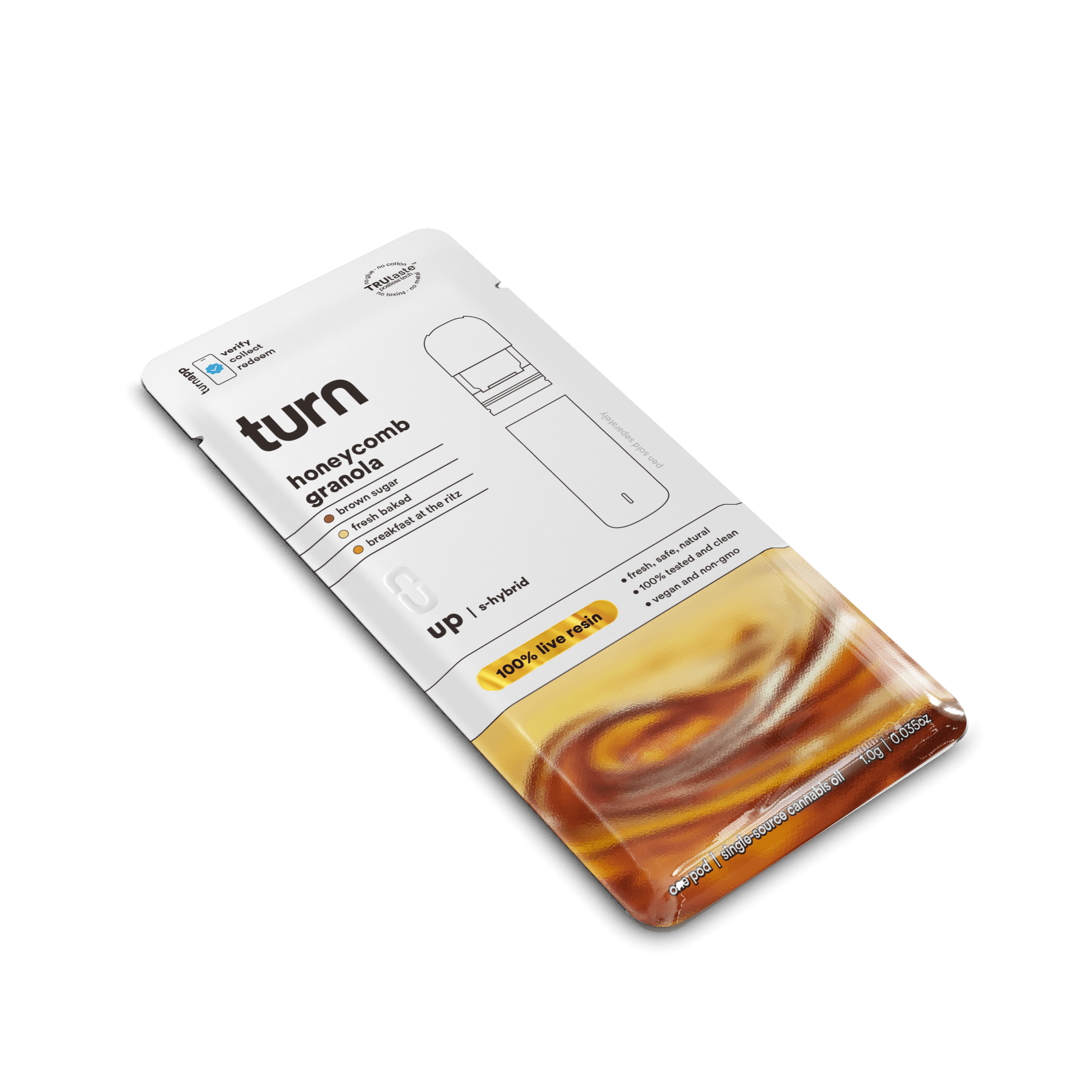 Turn Honeycomb Granola Live Pod