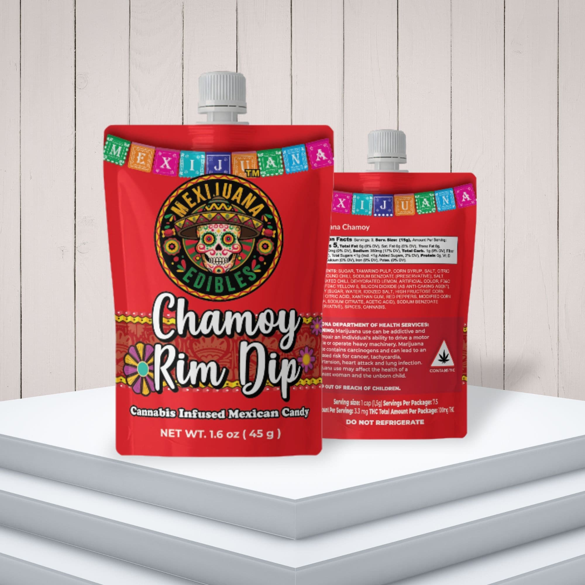 Mexijuana Chamoy Rim Dip Mexican Candy Pouch