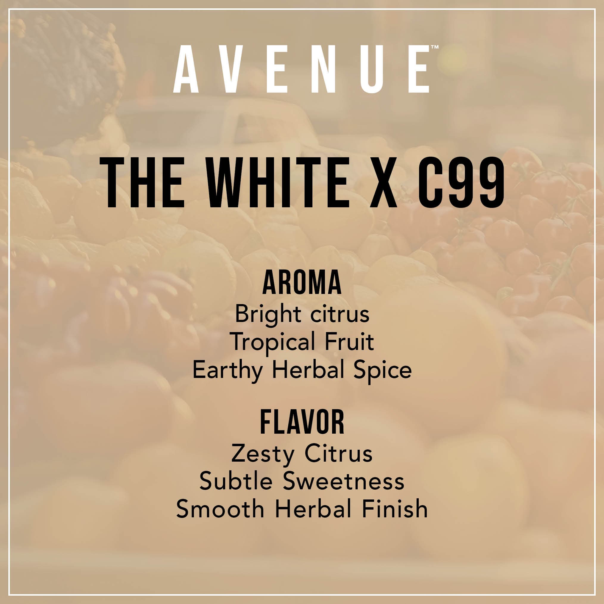 Avenue The White x C99 Flower