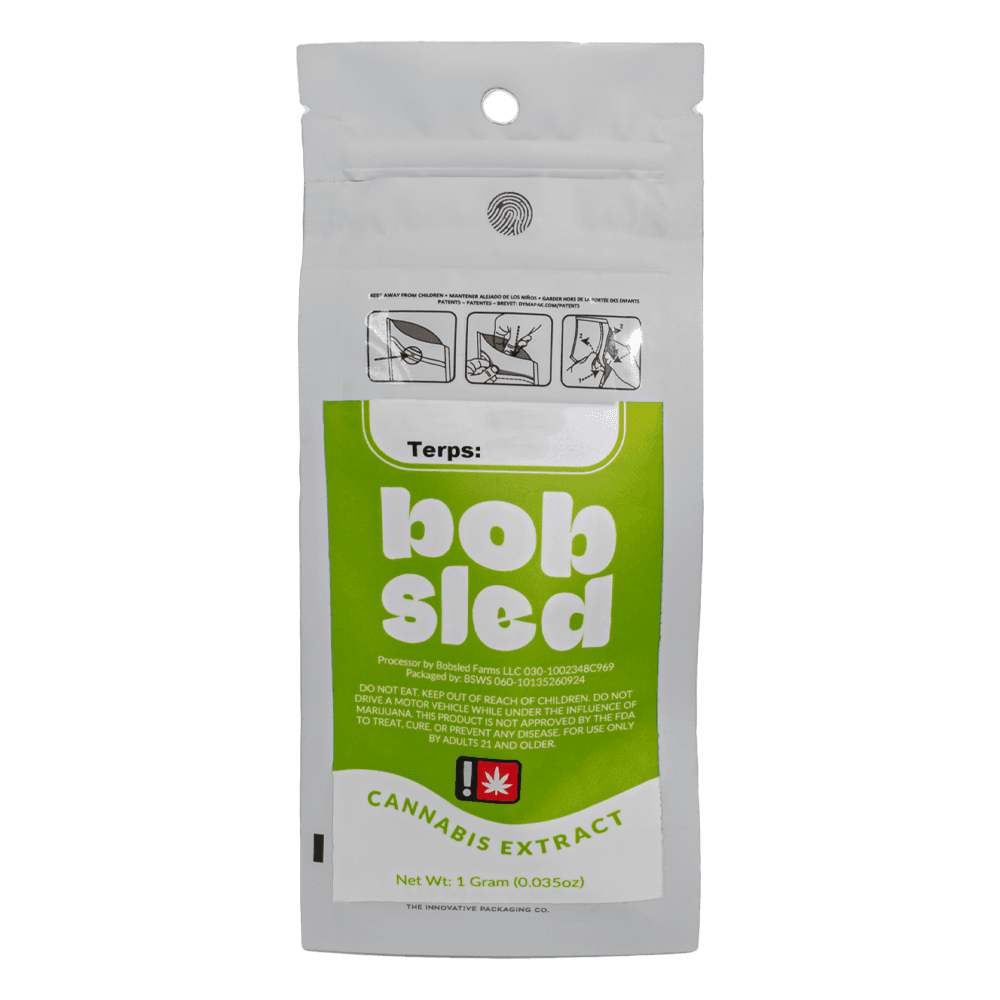 Bobsled Extracts Pineapple Purps - Cart 1G LR