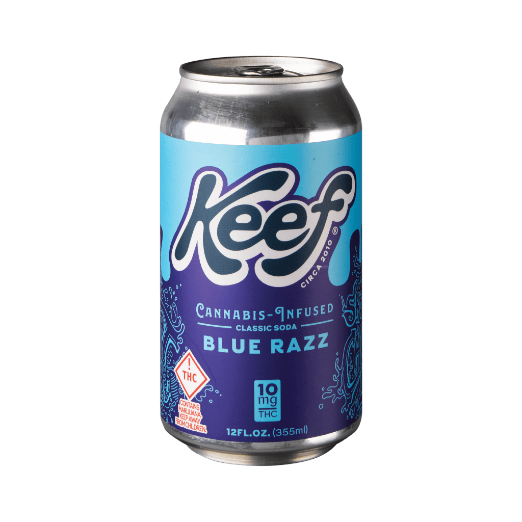 Keef Blue Raspberry | Carbonated Drink | 10mg