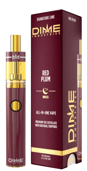 Dime Industries Dime Signature All-In-One Disposables - Red Plum