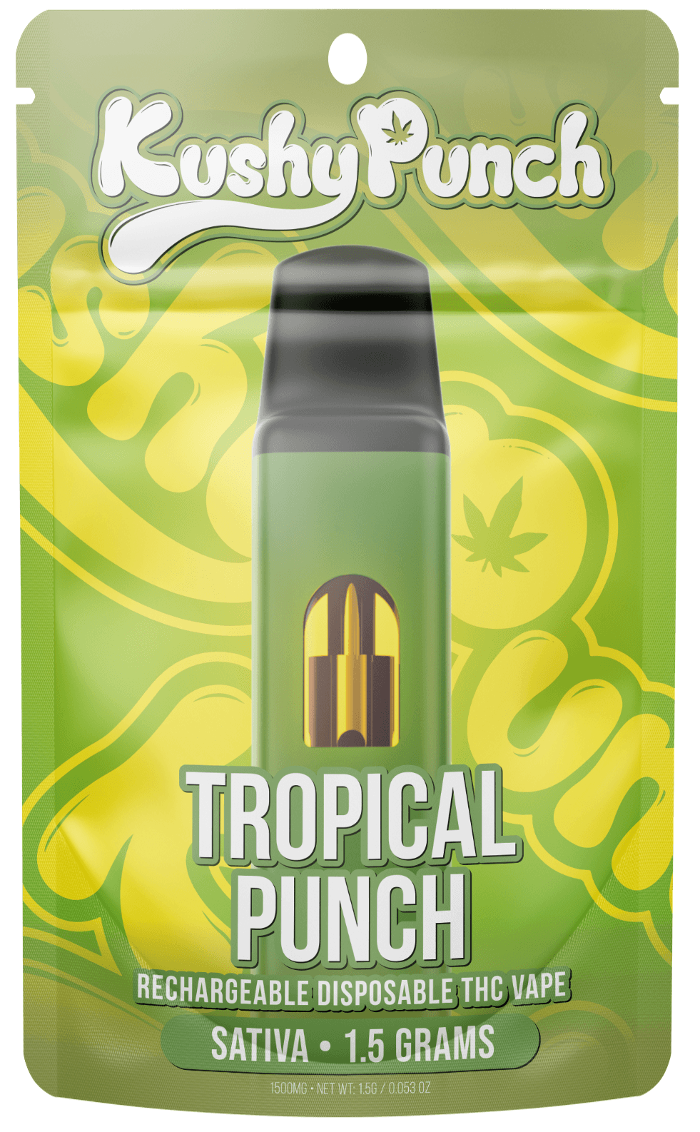 Kushy Punch Disposable Distillate - Tropical Punch (S) (1.5g)
