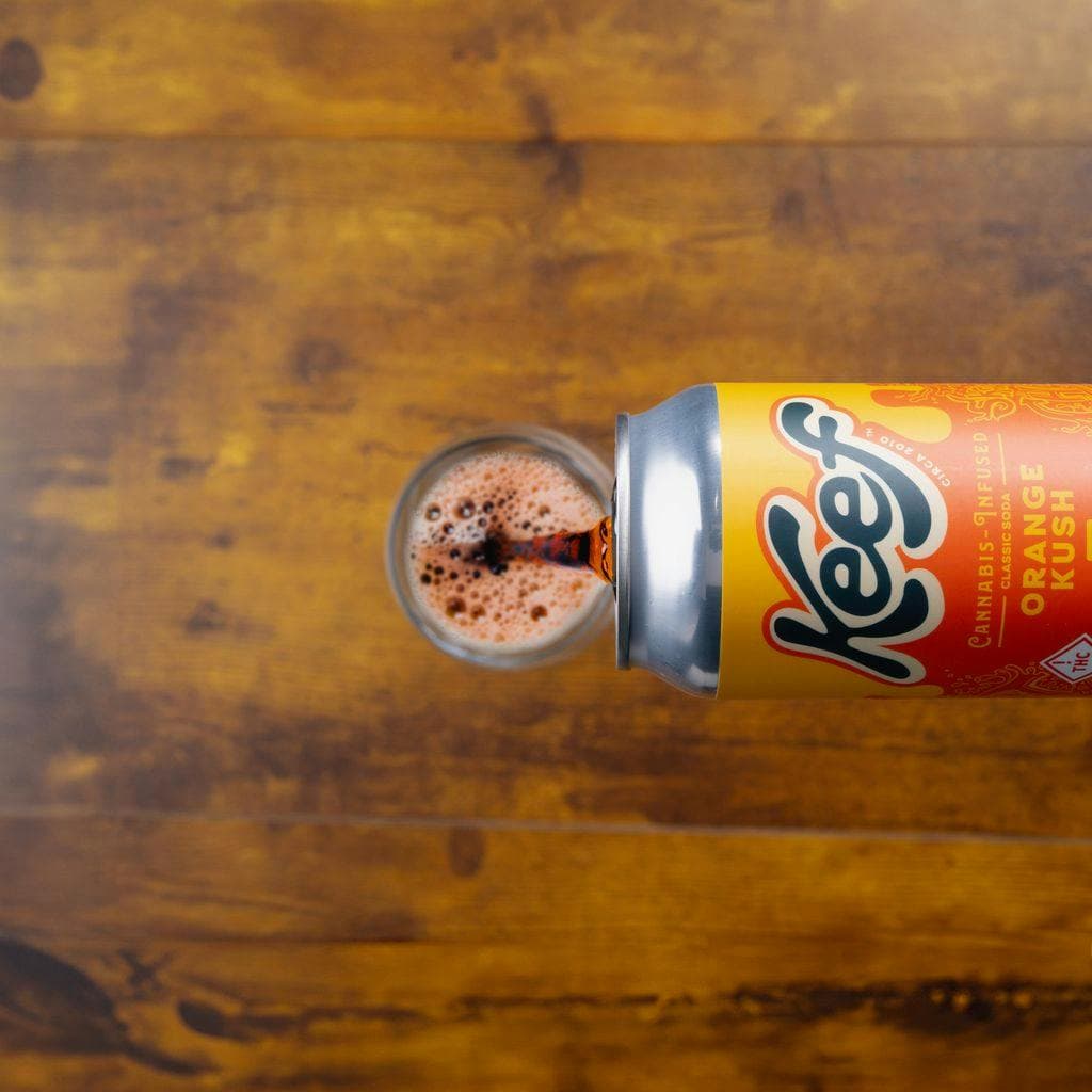 Keef Orange Citrus Classic Soda 12oz