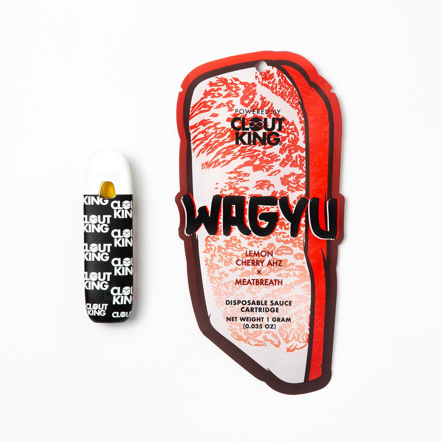 Clout King Live Resin Sauce Disposable - Wagyu