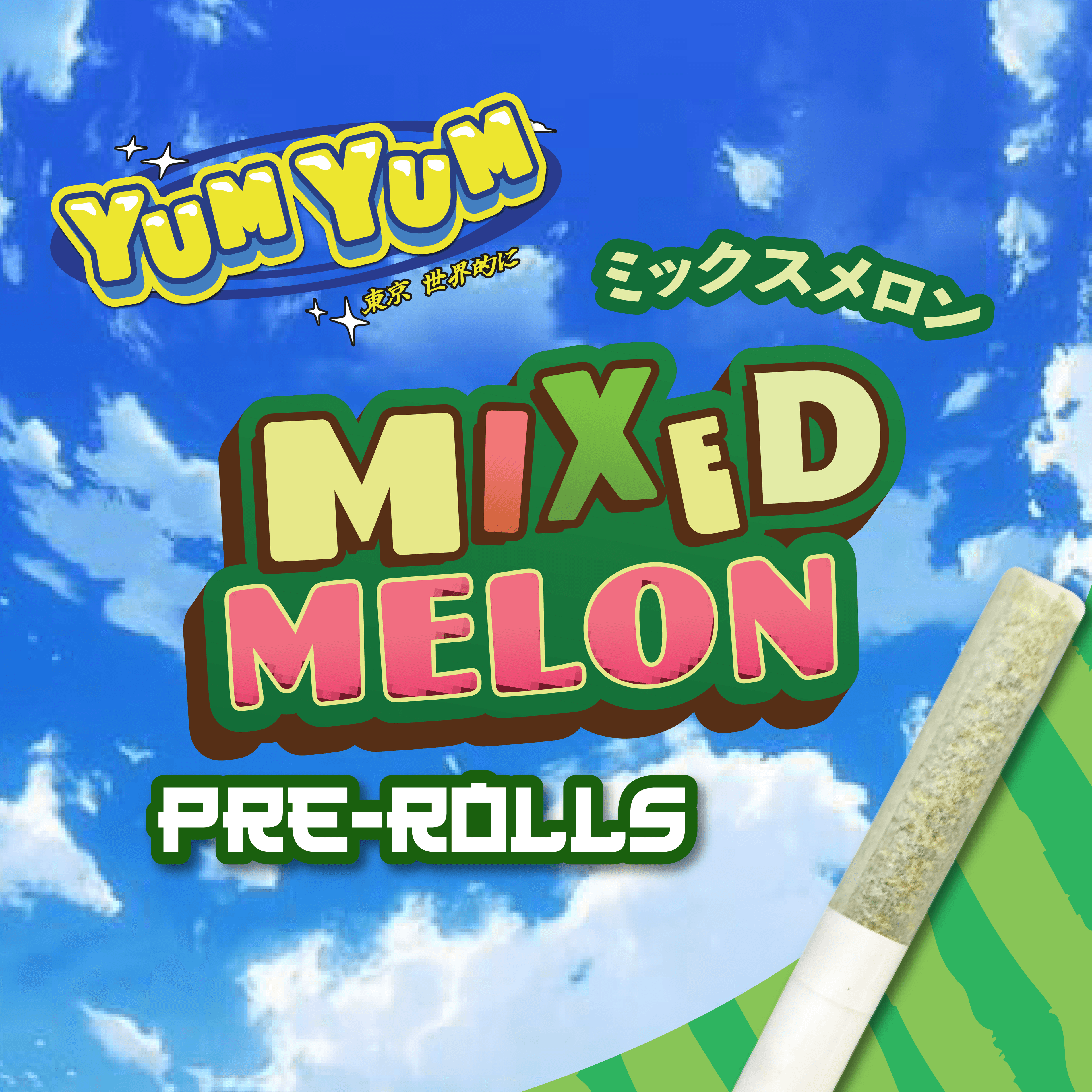 Yum Yum Pre-Roll - Mixed Melon