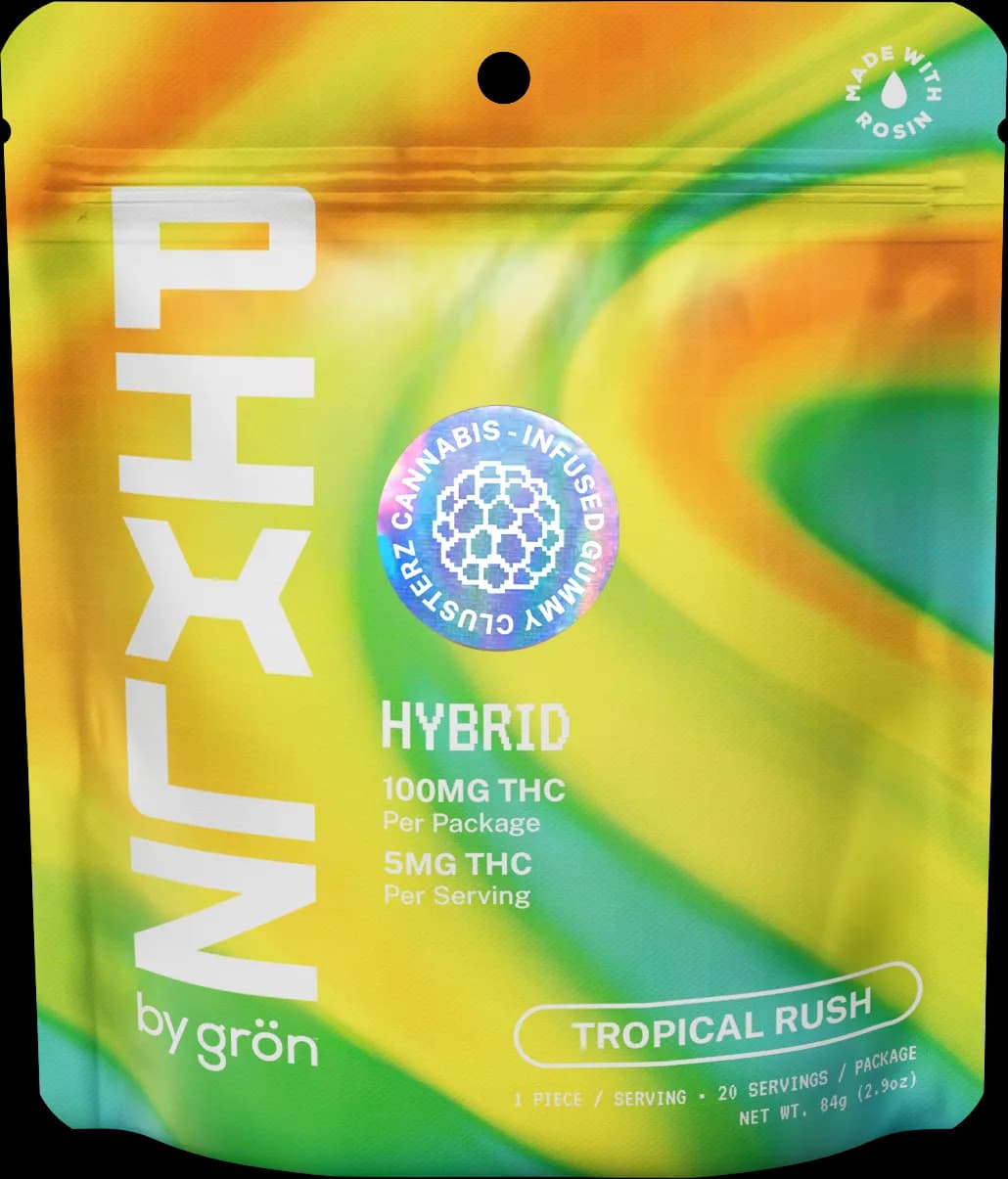 Grön Tropical Rush Pixlz