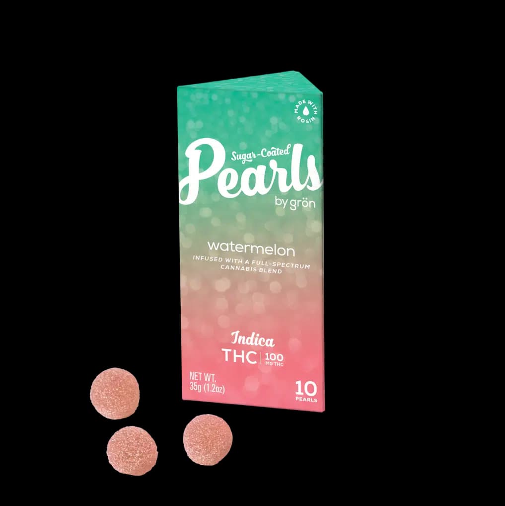 Grön Watermelon Pearls