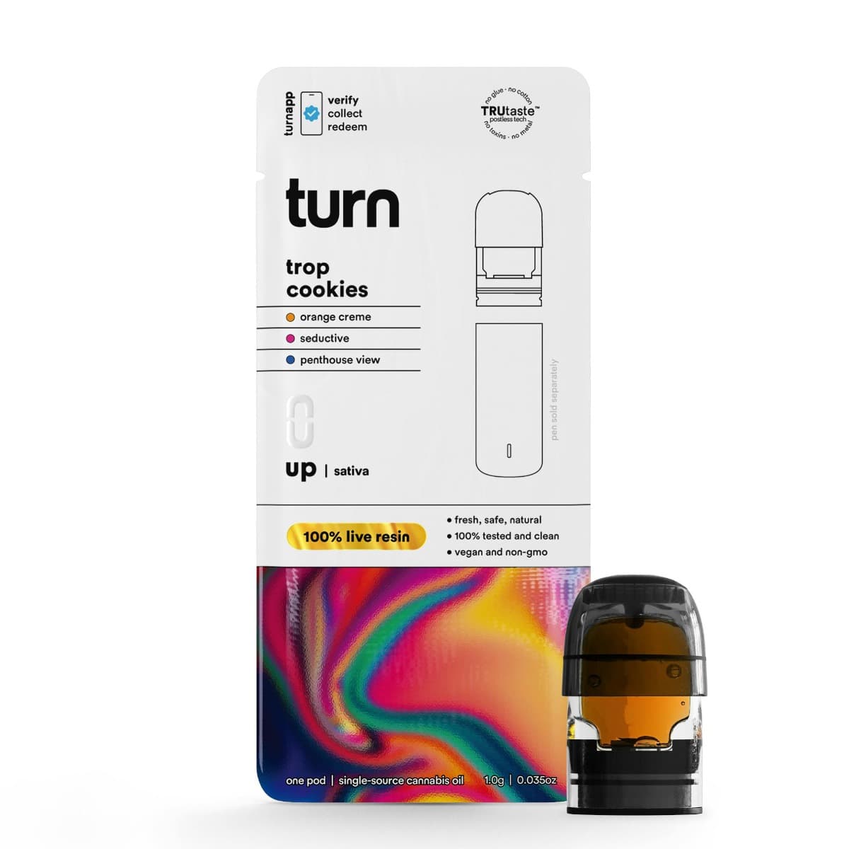 Turn Trop Cookies Live Resin Pod