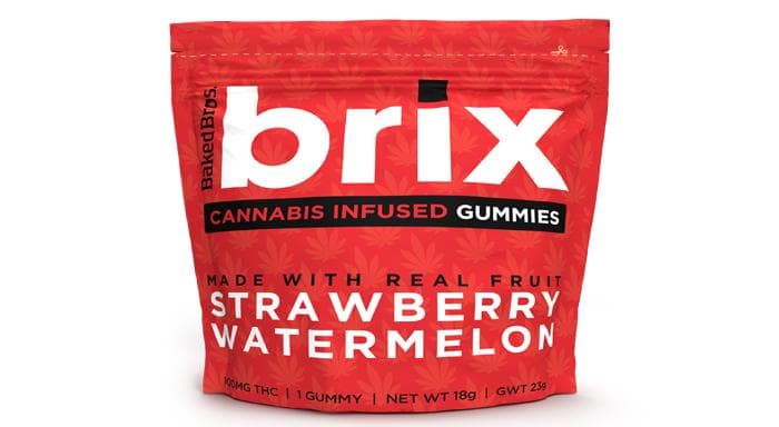 BRIX Strawberry Watermelon Gummies