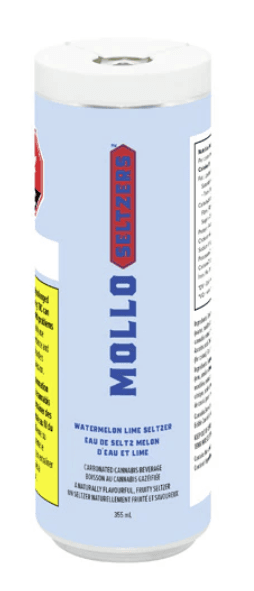 Mollo Watermelon Lime Seltzer Beverages