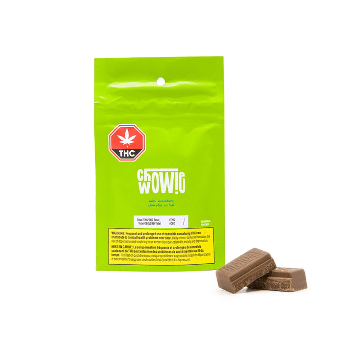 Chowie Wowie THC Solid Milk Chocolate