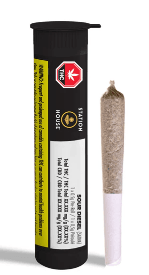 Station House Sour Diesel Pre-roll | 0.5g