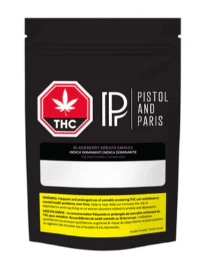 Pistol and Paris BLACKBERRY BREATH SMALLS - 3.5G