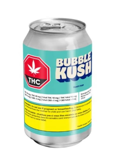 Bubble Kush Tahiti Fizz Soda