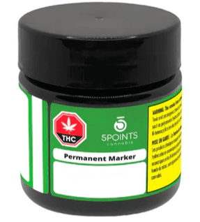5 Points Cannabis Permanent Marker