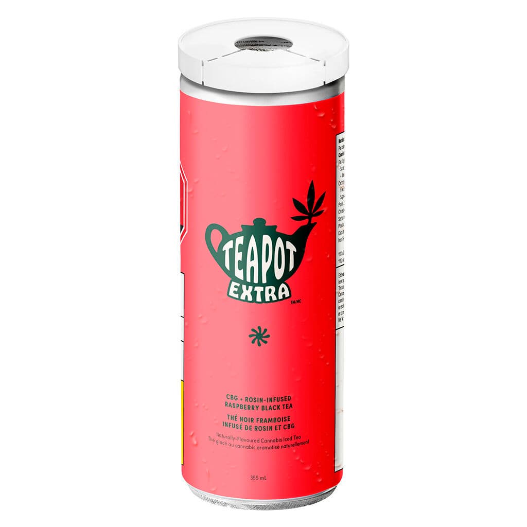 TeaPot 1:1 CBG:THC Rosin Raspberry Black Tea - Blend - 10mg THC | 10mg CBG