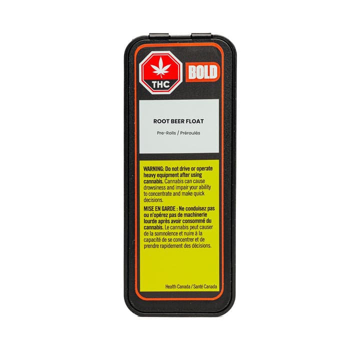 Bold Team Bold : Root Beer Float Pre-Rolls (3x0.5g)