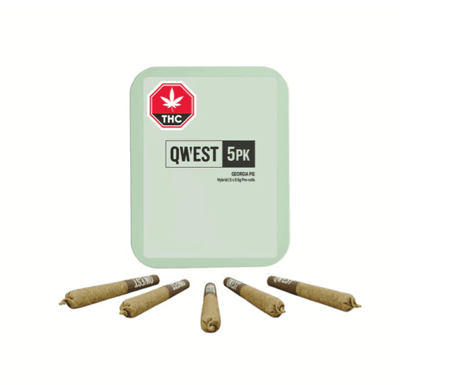 Qwest Qwest : Georgia Pie Pre-Rolls (5x0.5g)