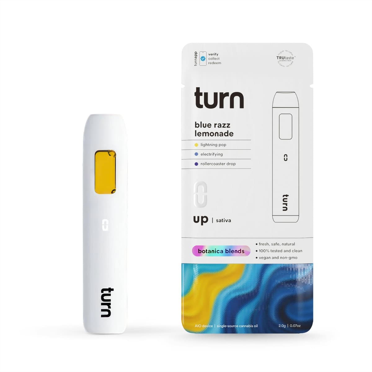 Turn Blue Razz Lemonade Disposable