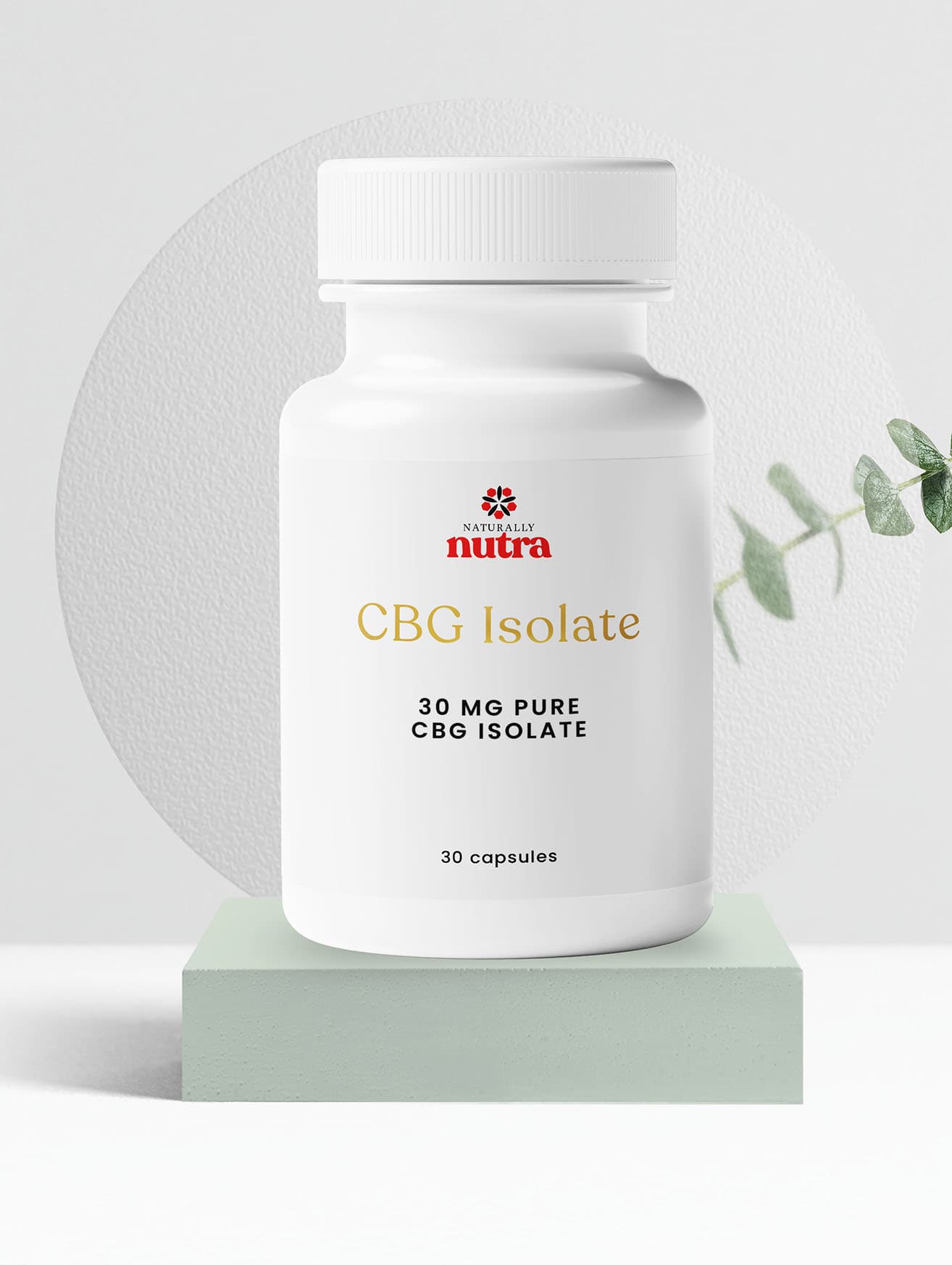 NATURALLY NUTRA Naturally Nutra : CBG CAPSULES 30mg x 30pk