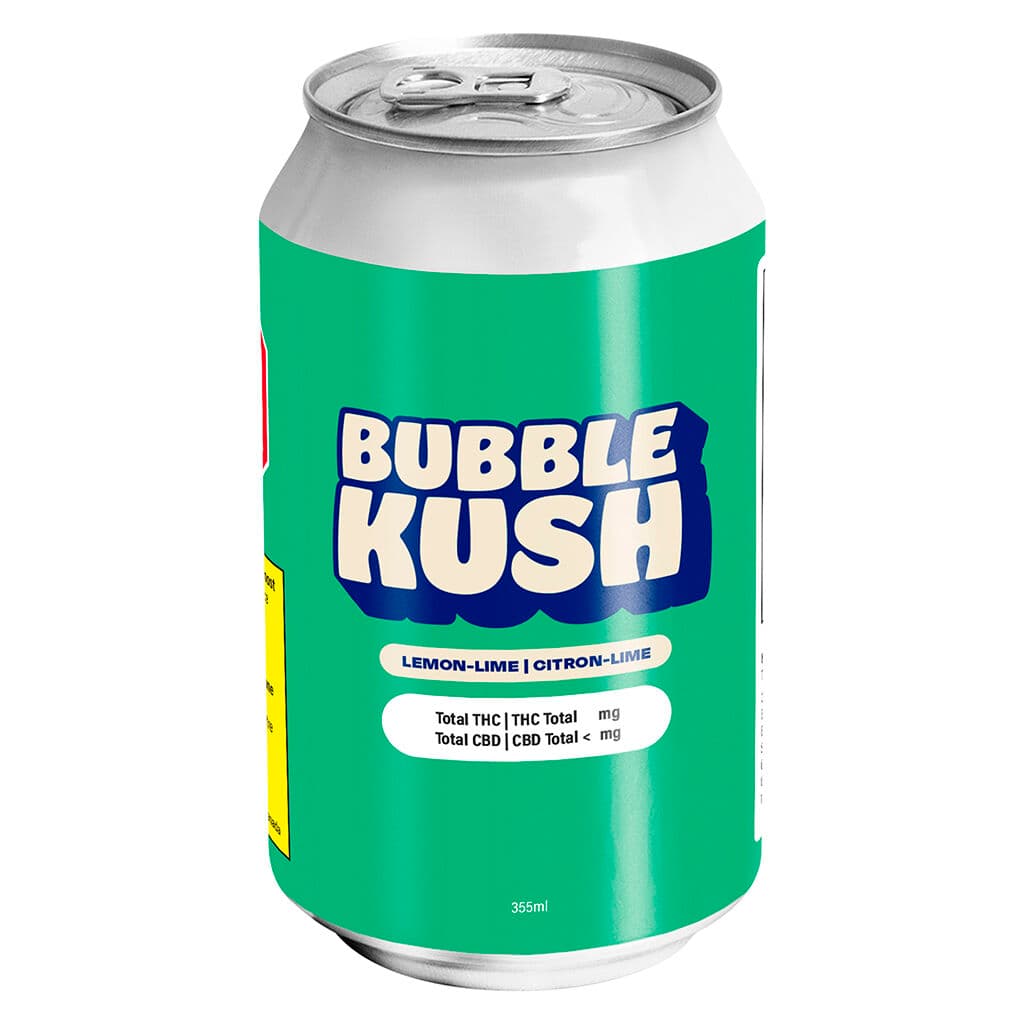 Bubble Kush Lemon Lime Beverage - Blend - 10mg THC