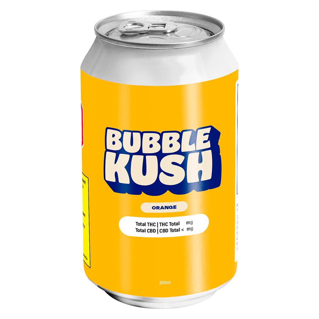 Bubble Kush Orange Beverage - Blend - 10mg THC