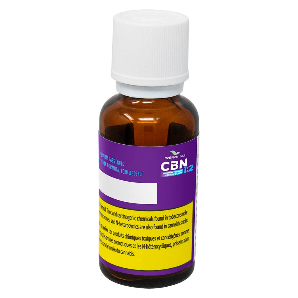 MediPharm Labs 1:2 CBN:THC Nighttime Formula Oil - Hybrid - 30ml