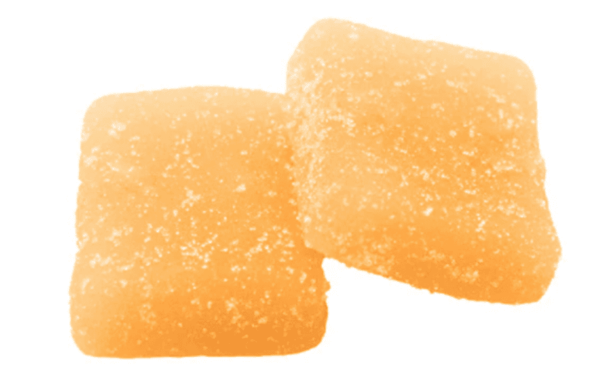 Wyld WYLD : Real Fruit Sour Peach Mango 3:1 CBG:THC Gummies (10x4g)
