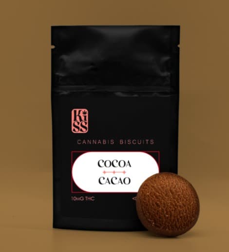 THC Kiss KISS - COCOA BISCUIT - 1PC