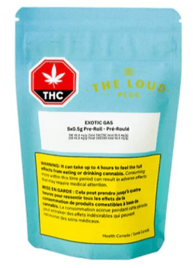 The Loud Plug The Loud Plug : Exotic Gas Pre-Rolls (5x0.5g)