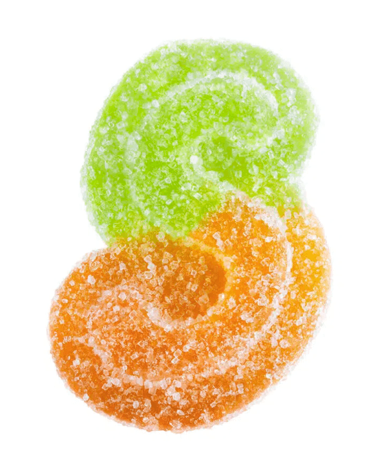 SOURZ by Spinach Fully Blasted Caramel Green Apple Gummy | 1 x 5g