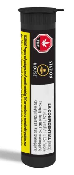 Station House LA Confidential Pre Rolls - 5 x 0.5G
