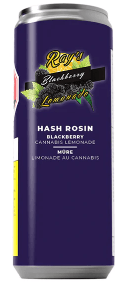 Ray's Lemonade RAYS BLACKBERRY ROSIN LEMONADE WITH CBG - 355ML Beverages