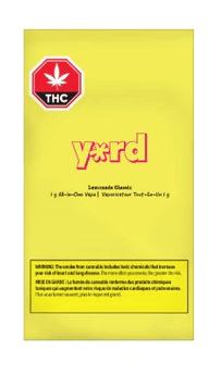 Yard Lemonade Classic A/O Disposable Vape | 1g