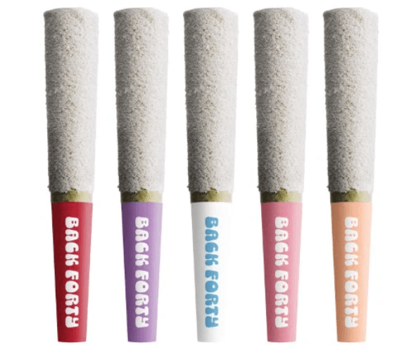 Back Forty Frosted Icicles Taster Pack Infused Pre-Rolls - Blend - 5x0.5g Pre-rolls