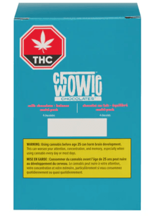 Chowie Wowie Chowie Wowie : Milk Chocolate Balance Multi-Pack (4x16g)