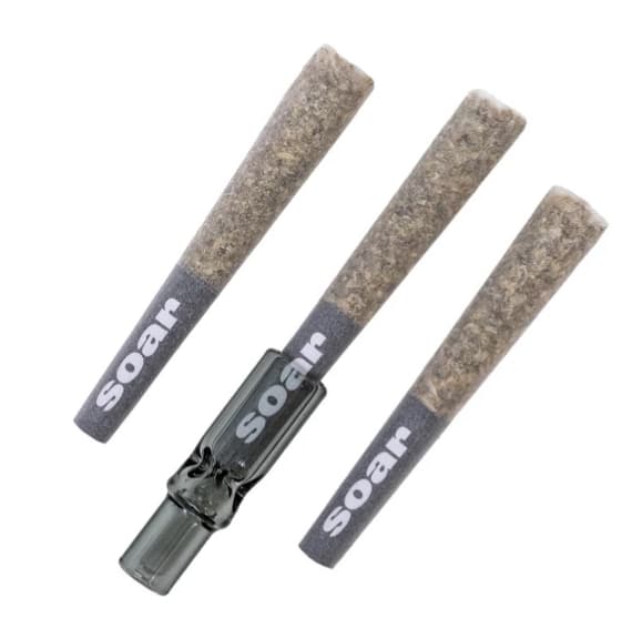 Soar Soar : 187 Kush Pre-Rolls (3x0.5g)