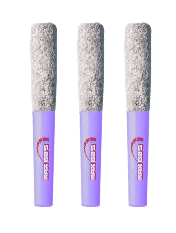 Chillbilly Max 60's Frosted Grape Triple Infused Pre-Rolls - Hybrid - 3x0.45g Pre-rolls