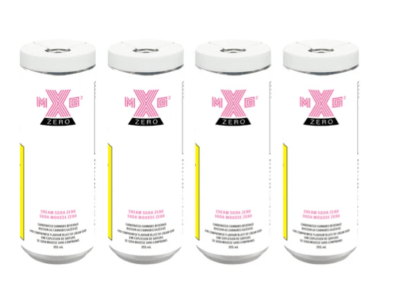 XMG Zero Cream Soda Zero Multipack | 4-Pack