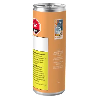 Collective Project Happy Place Mango Peach Yuzu CBG Drink by Collective Project - Happy Place Mango Peach Yuzu CBG Drink - 10mg/20mg