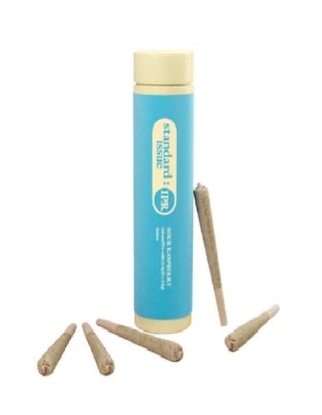 STANDARD ISSUE Sour Raspberry Distillate Infused Pre-Rolls - Sativa - 5x0.5g