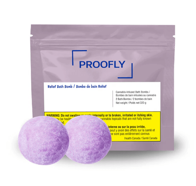 Proofly Relief Bath Bombs | 2 x 160g